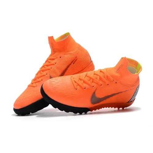 Nike Mercurial SuperflyX 6 Elite TF para Niños - Naranja Negro_2.jpg